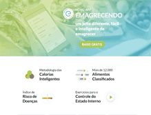 Tablet Screenshot of emagrecendo.com.br